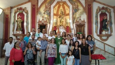 El Arzobispo de Rabat visita La Iglesia de María Auxiliadora. El Arzobispo de Rabat visita La Iglesia de María Auxiliadora.