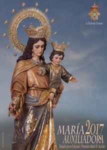 Cartel de las Fiestas de María Auxiliadora. Cartel de las Fiestas de María Auxiliadora.