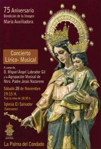 Concierto Lírico Musical por el 75 Aniversario de la bendición de María Auxiliadora Concierto Lírico Musical por el 75 Aniversario de la bendición de María Auxiliadora
