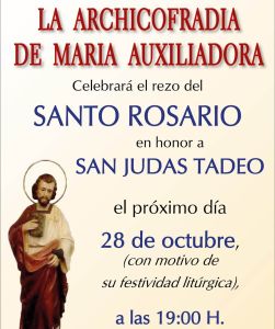 Rosario en honor a San Judas Tadeo Rosario en honor a San Judas Tadeo